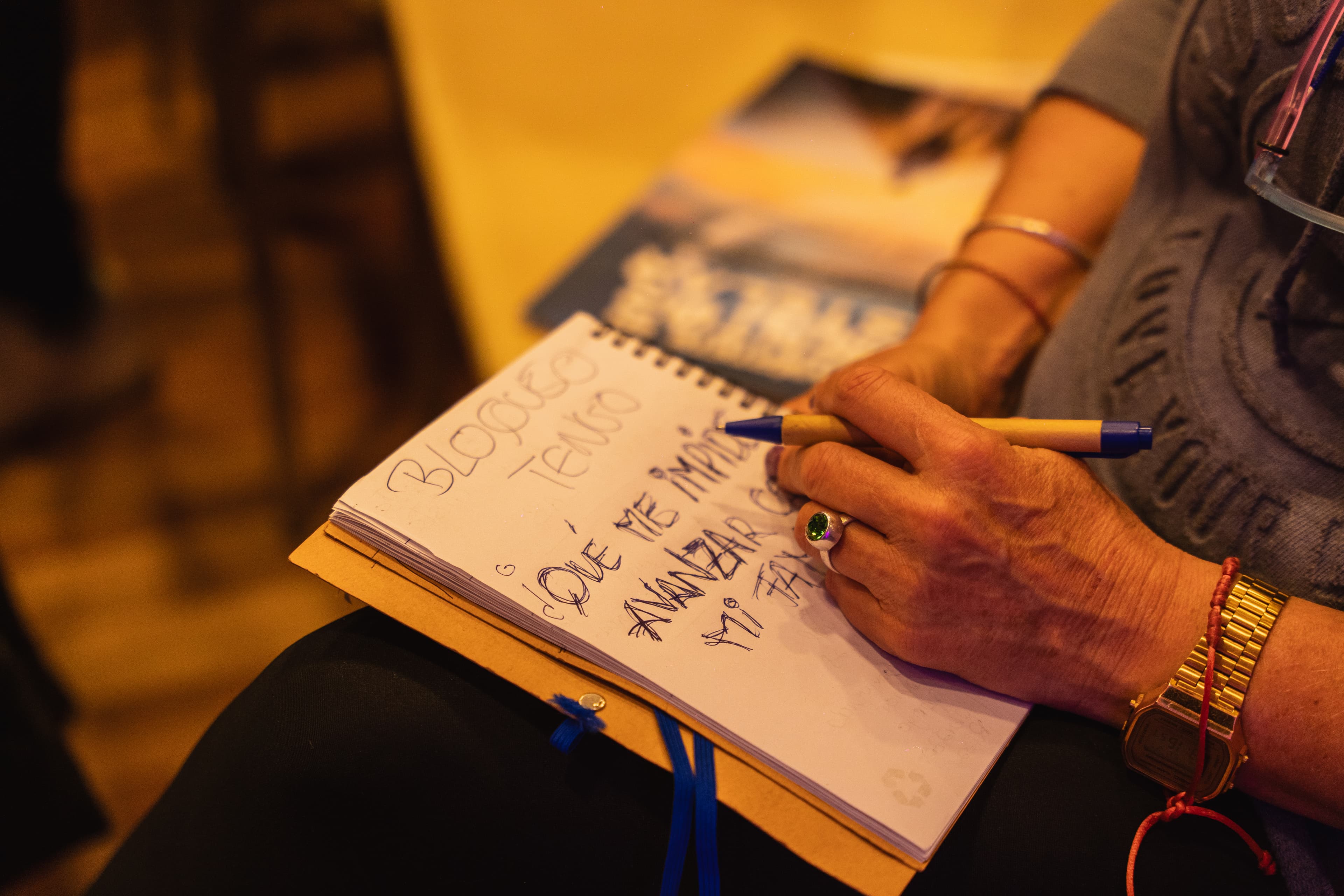 Vicent hablando sobre la conexión entre padres e hijos en Familias Estelares